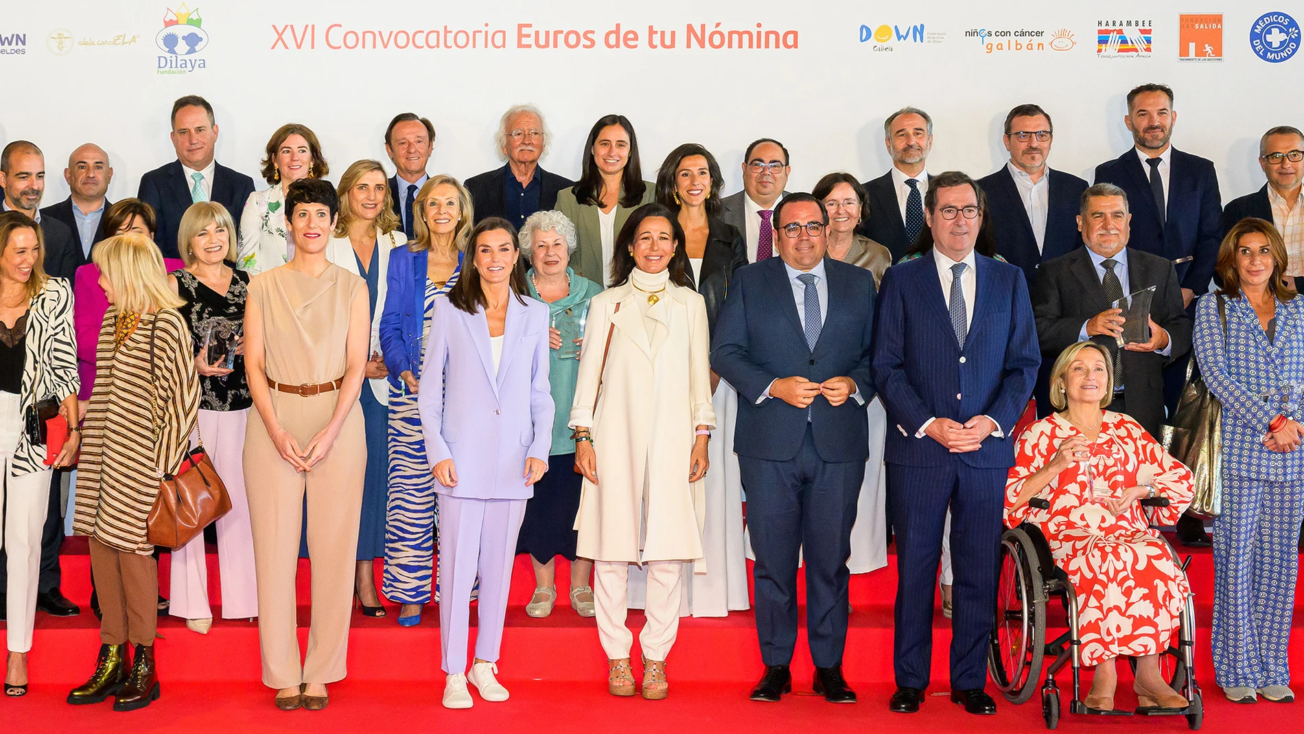 Asistentes en la entrega de premios de 'Euros de tu nómina', que celebraba su XVI edición.