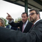 Puente visita la estación intermodal de Lugo para supervisar el avance de las obras 