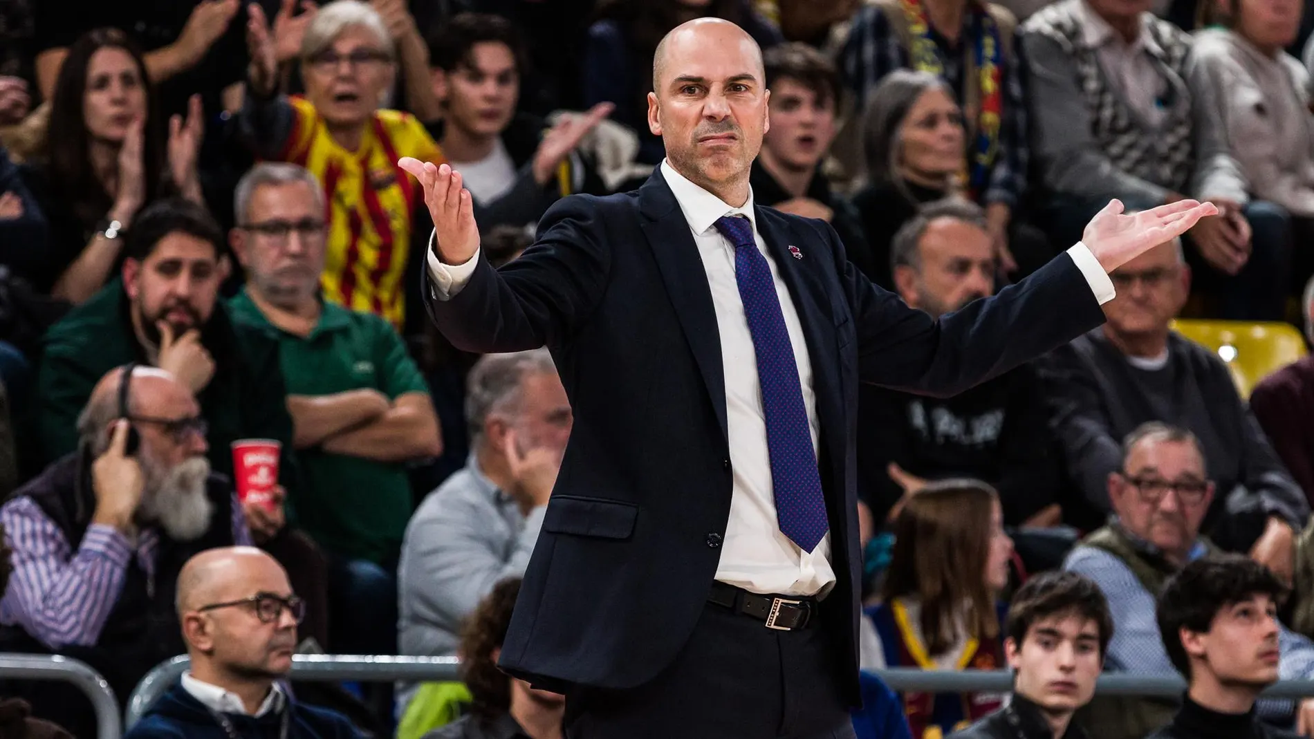 Joan Peñarroya, entrenador del Barça