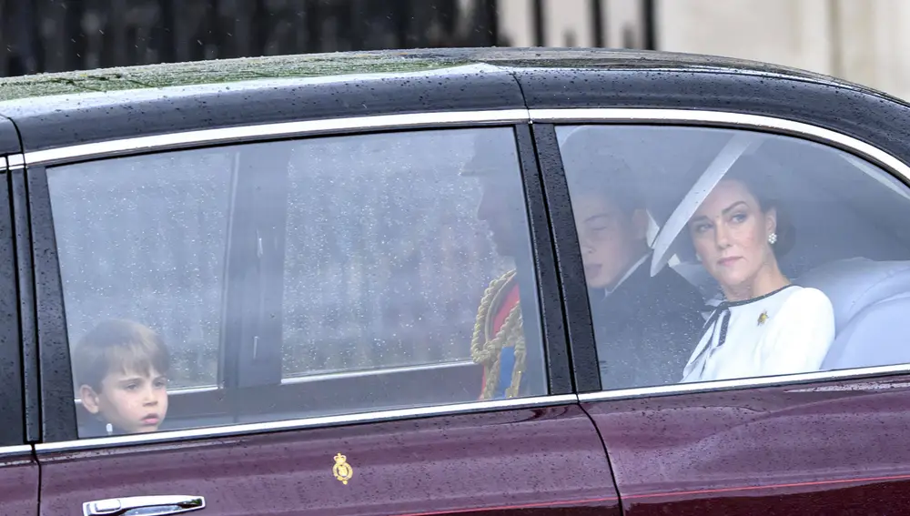 Kate Middleton, el príncipe Guillermo y sus hijos