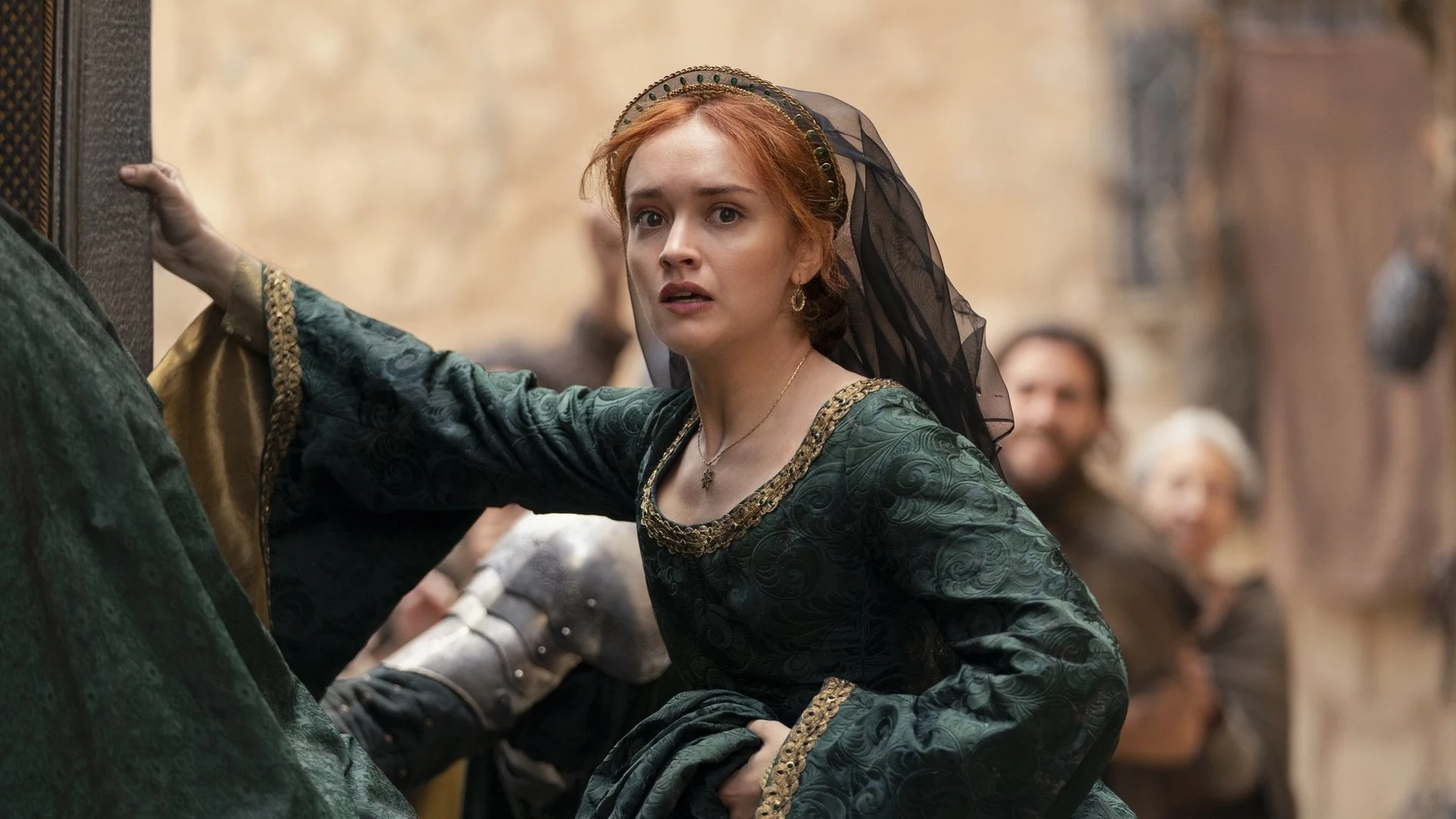 Olivia Cooke es Alicent Hightower en "La casa del dragon"