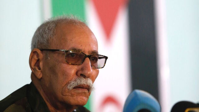  El líder del Frente Polisario y presidente de la República Árabe Saharaui Democrática (RASD), Brahim Ghali.