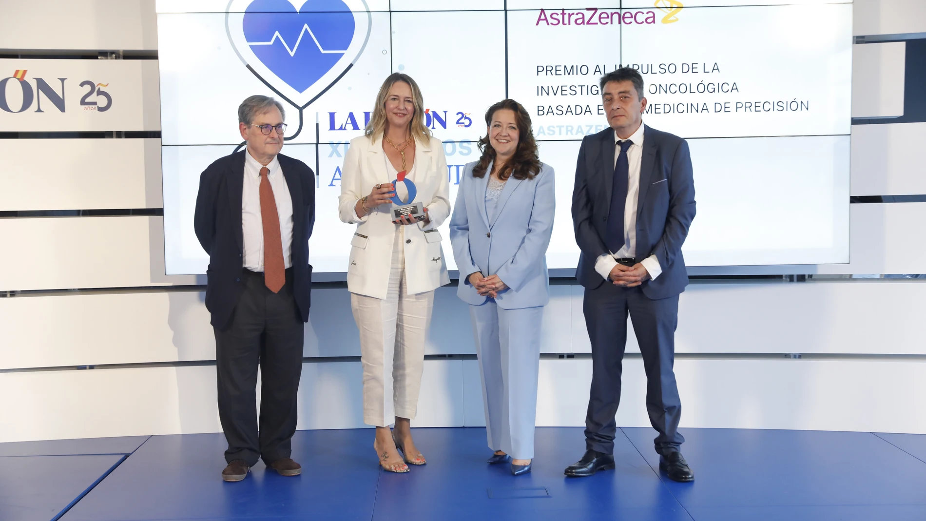 Francisco Marhuenda, Marta Moreno, Fátima Matute y Sergio Alonso