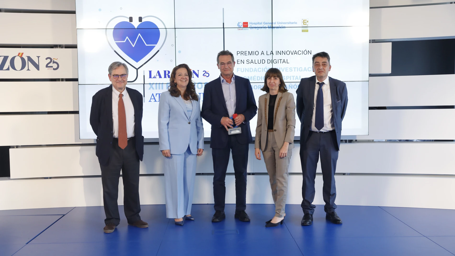 Francisco Marhuenda, Fátima Matute, Miguel Cuervo y Lara Vadillo y Sergio Alonso