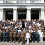 El Rey clausura el XXV curso de Estado Mayor de la Escuela Superior de las Fuerzas Armadas
