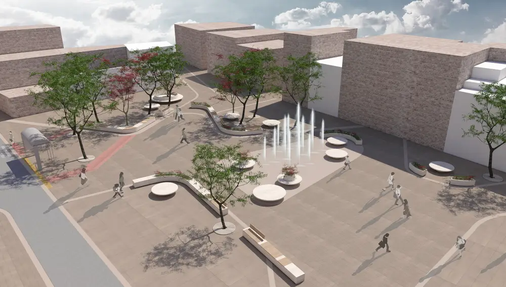 Se reformará la plaza de la Constitución