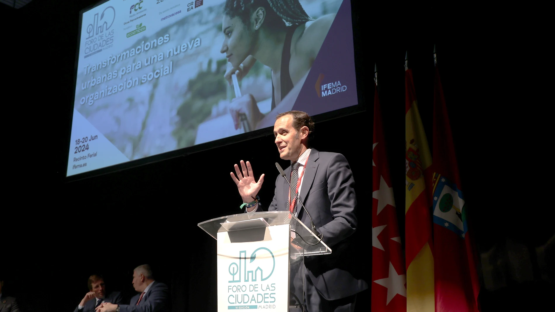 Conrado Íscar participa en el Foro de las Ciudades