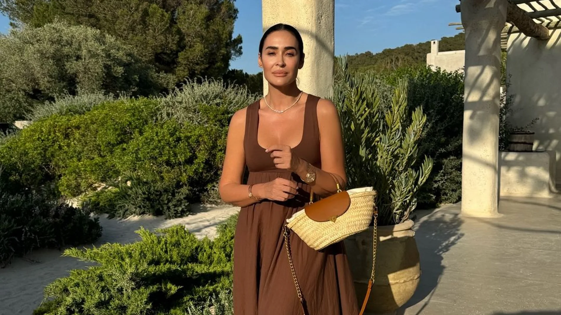 Vicky Martín Berrocal con look de verano.