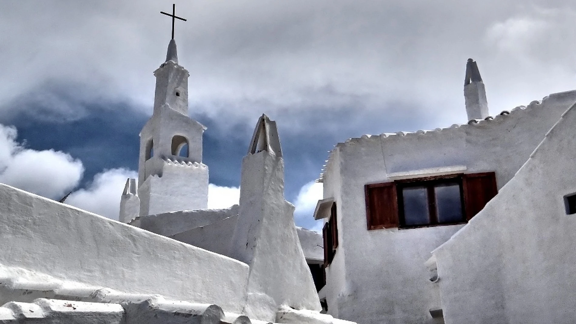 Pueblo blanco de Menorca
