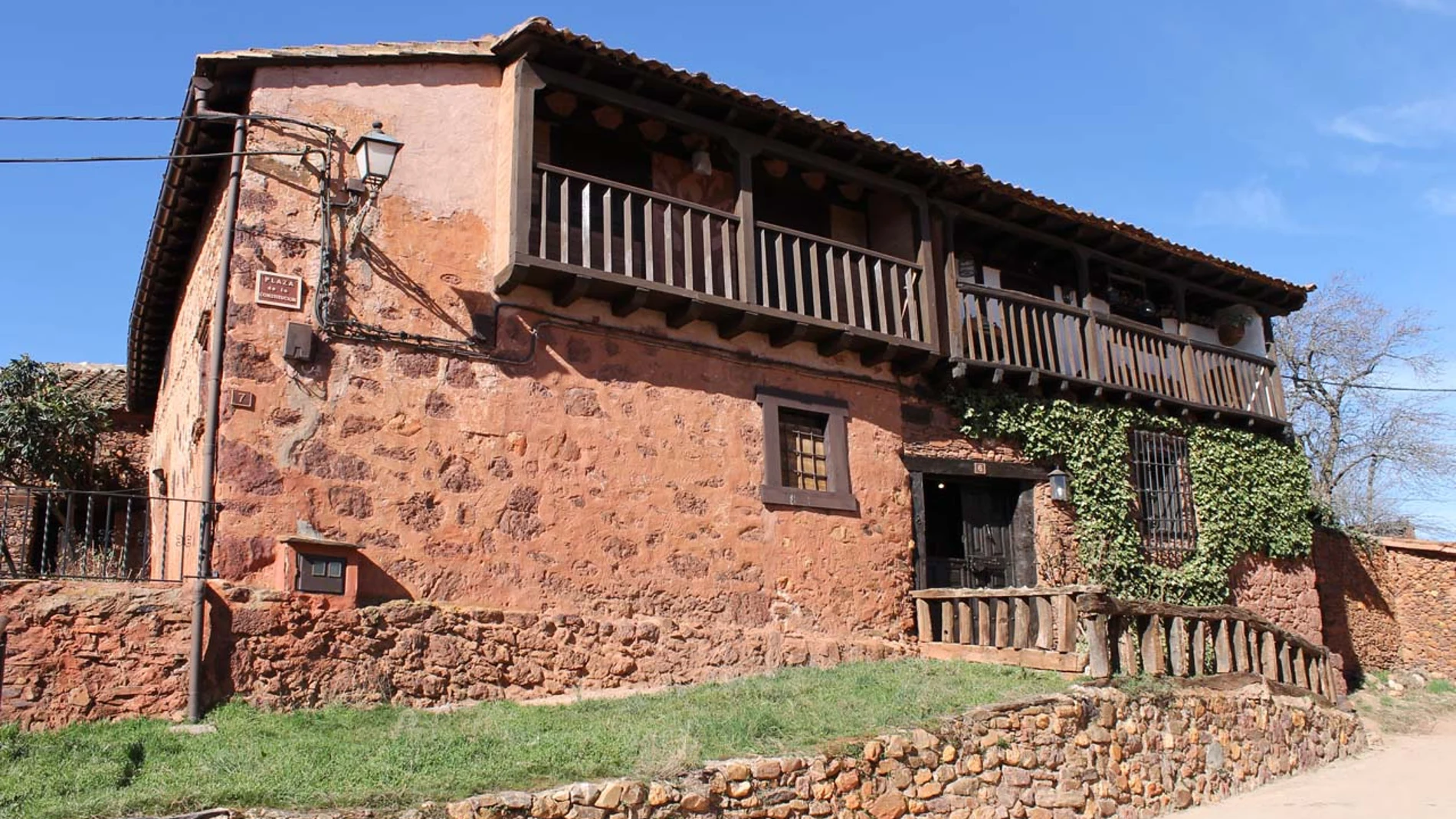 Casa típica de Madriguera, en Segovia