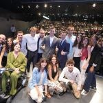 Moreno afirma que los jóvenes son protagonistas de la transformación de Andalucía: "Vuestra voz fortalece a la sociedad"