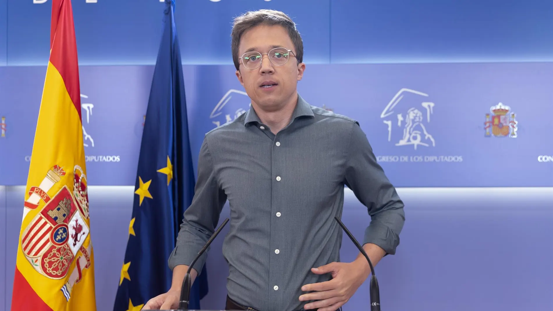El portavoz de Sumar en el Congreso de los Diputados, Íñigo Errejón