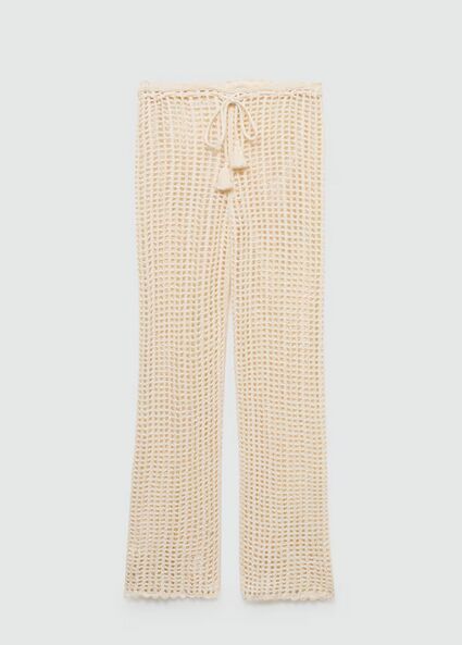 Pantalón calado.