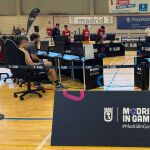 Madrid celebra la gran final del campeonato híbrido de baloncesto 3x3 “Esports + Sports” en la Plaza de Colón
