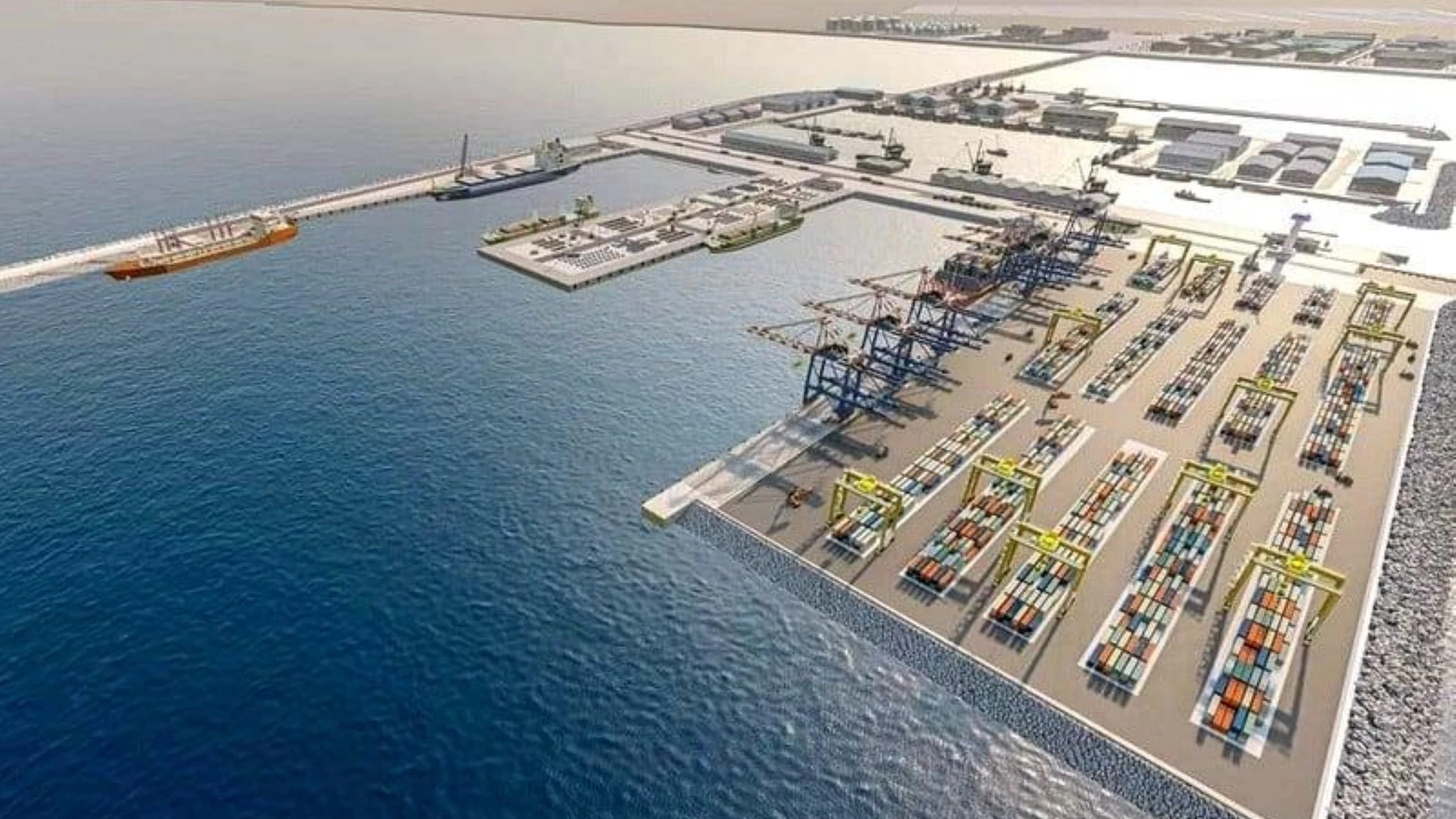 Megaproyecto del emblemático Puerto Atlántico de Dakala