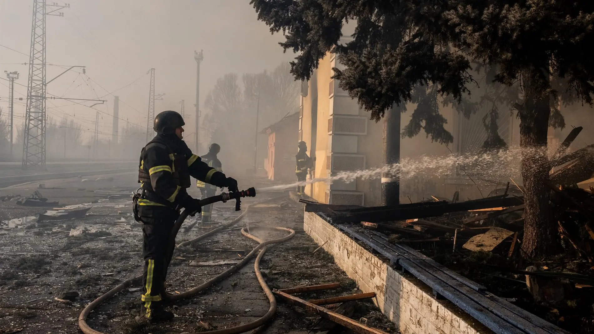 Ucrania.- Mueren dos personas en un ataque con "bombas guiadas" de Rusia contra una localidad en Donetsk, en Ucrania