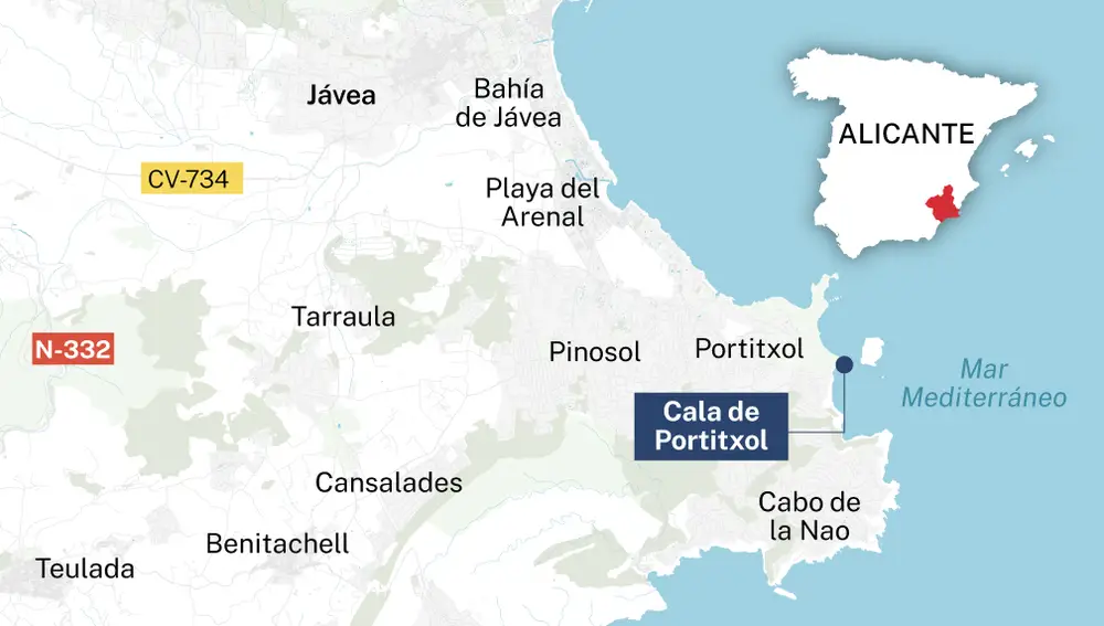 Cala de Portitxol