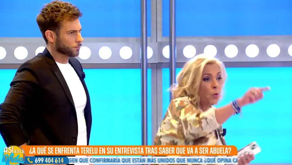 Carmen Borrego estalla en "Así es la vida" contra Antonio Montero