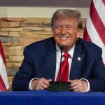 Donald Trump participó en su primer mitin electoral en California en 10 años