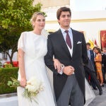 El vestido de novia de Sibi Montes para su boda con Mateo Ibáñez.