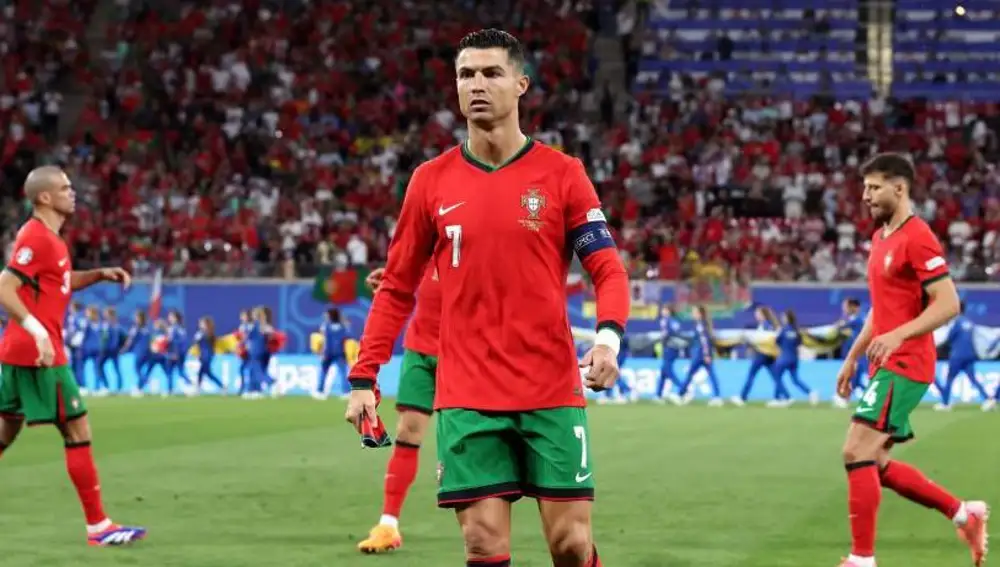 Cristiano Ronaldo, capitán de Portugal en la EURO 2024