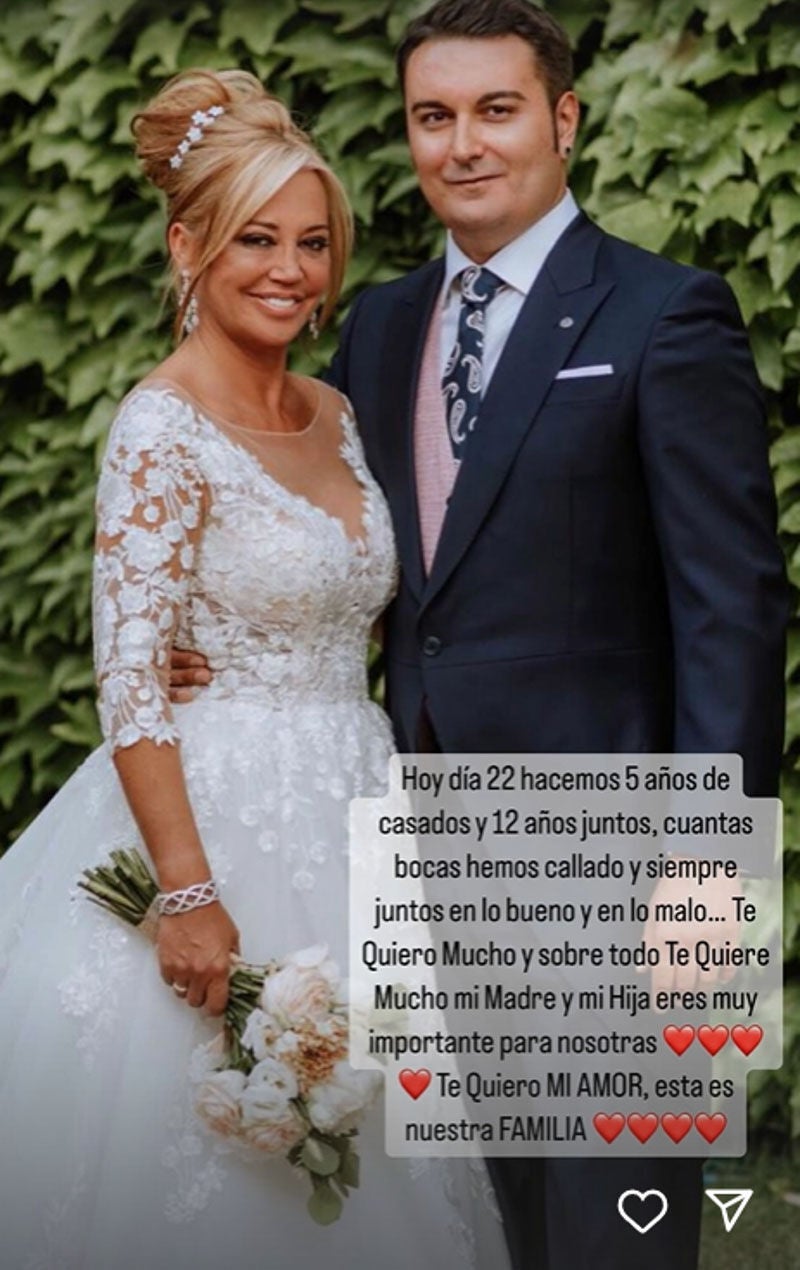 Belén Esteban y Miguel Marcos