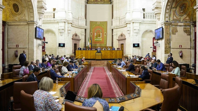 Pleno del Parlamento de Andalucía