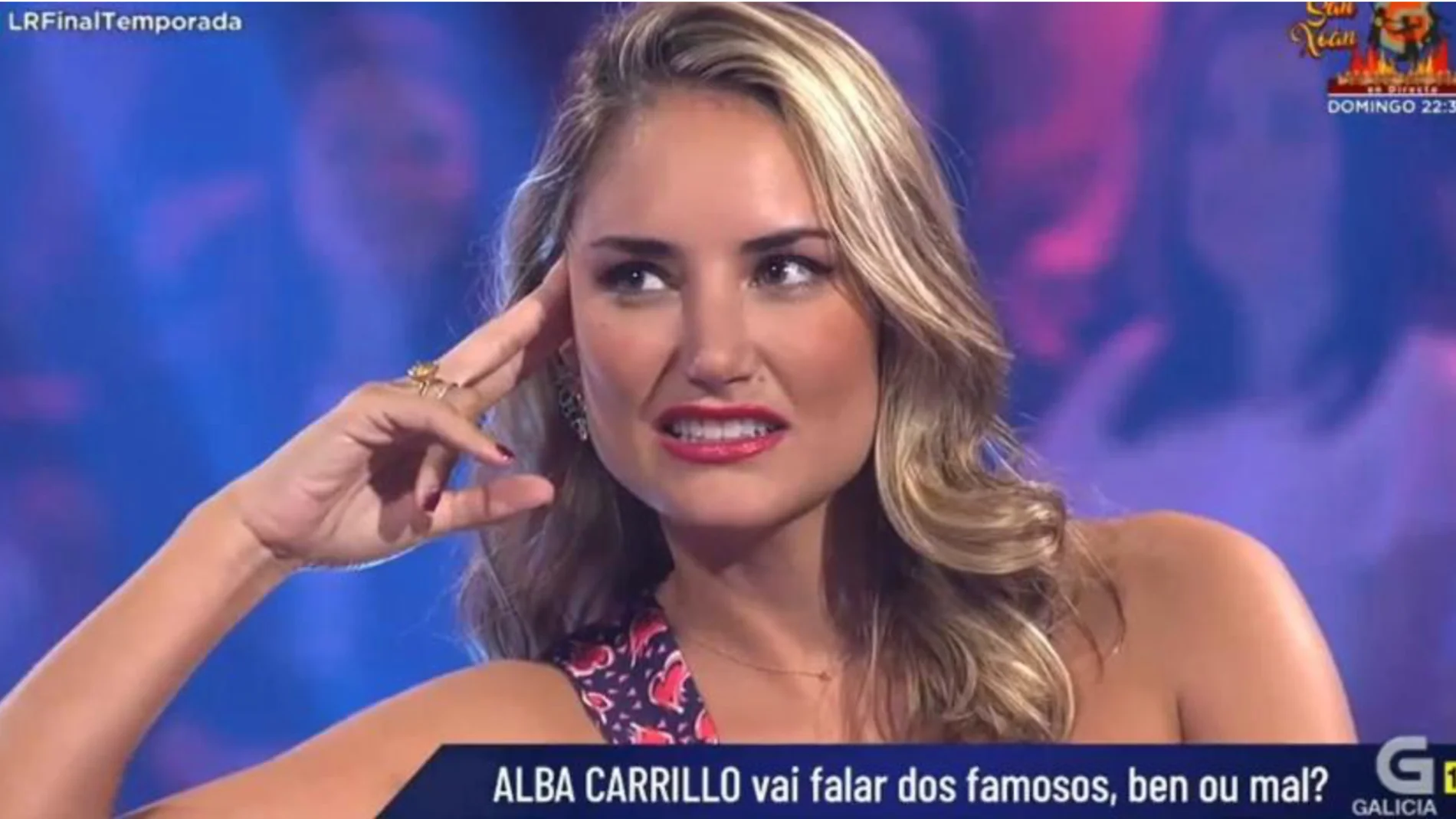 Alba Carrillo arremete contra Ana Rosa