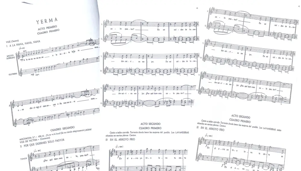 Partituras Lorca