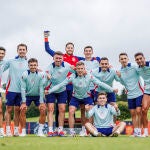 Entrenamiento de España