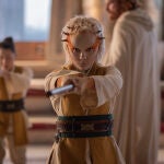 La actriz Dafne Keen como Jecki Lon, en la serie 'The Acolyte'.
