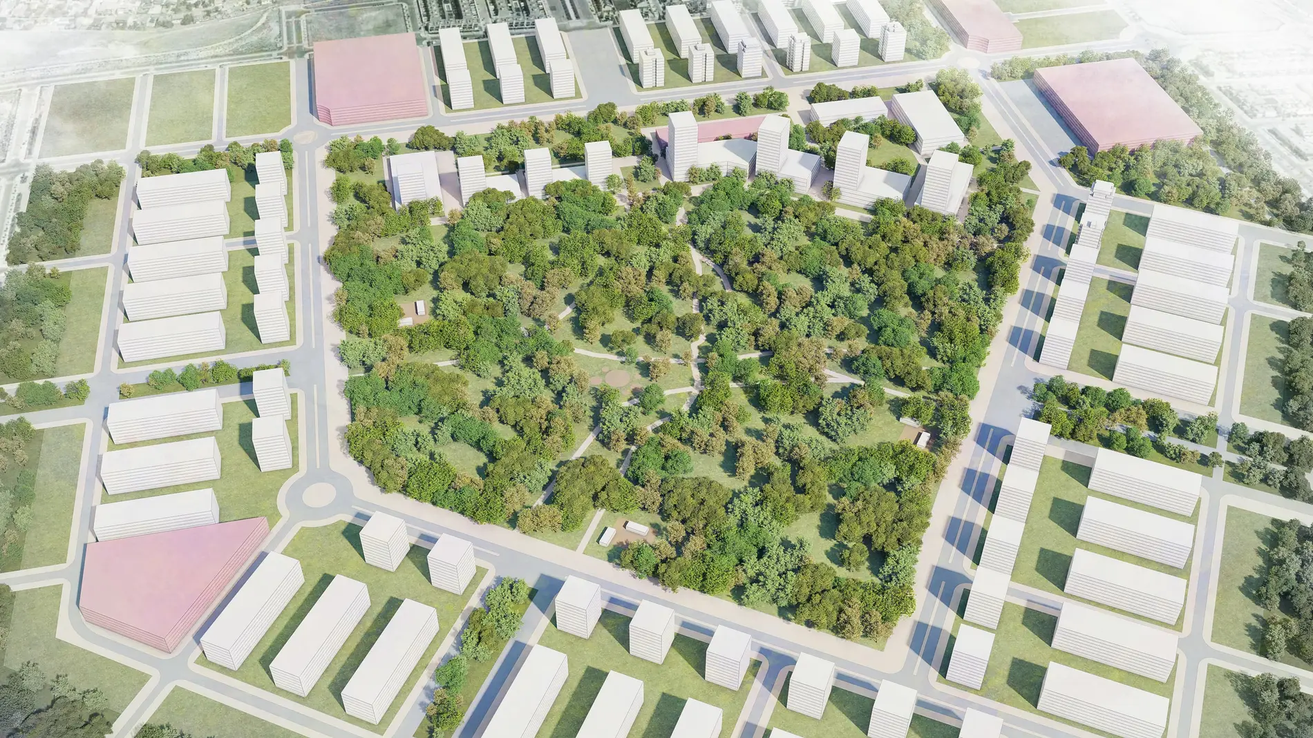 El Cañaveral tendrá un gran parque central, carril bici y un intercambiador de transporte
