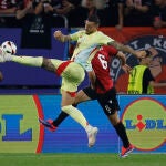 Espectacular remate de Joselu ante Albania