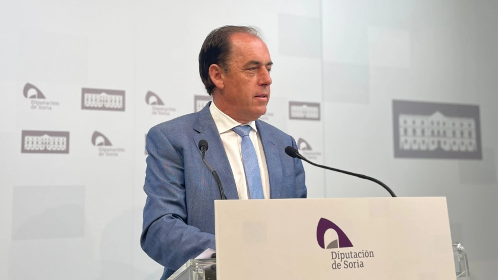 El presidente de la Diputación de Soria, Benito Serrano