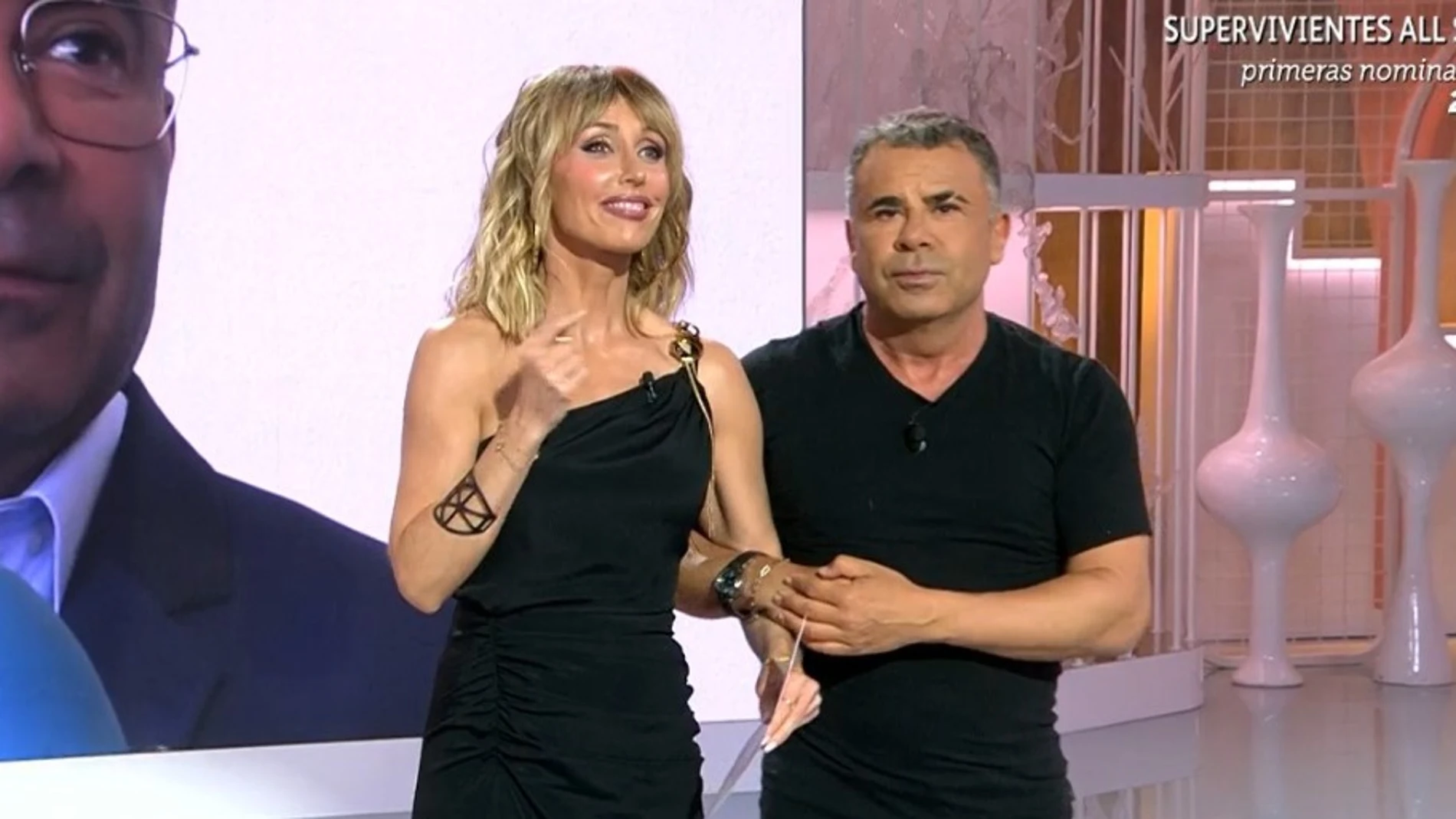 Emma García no se corta y le lanza una pulla a la cara a Jorge Javier Vázquez: “Eres un tocapelotas”