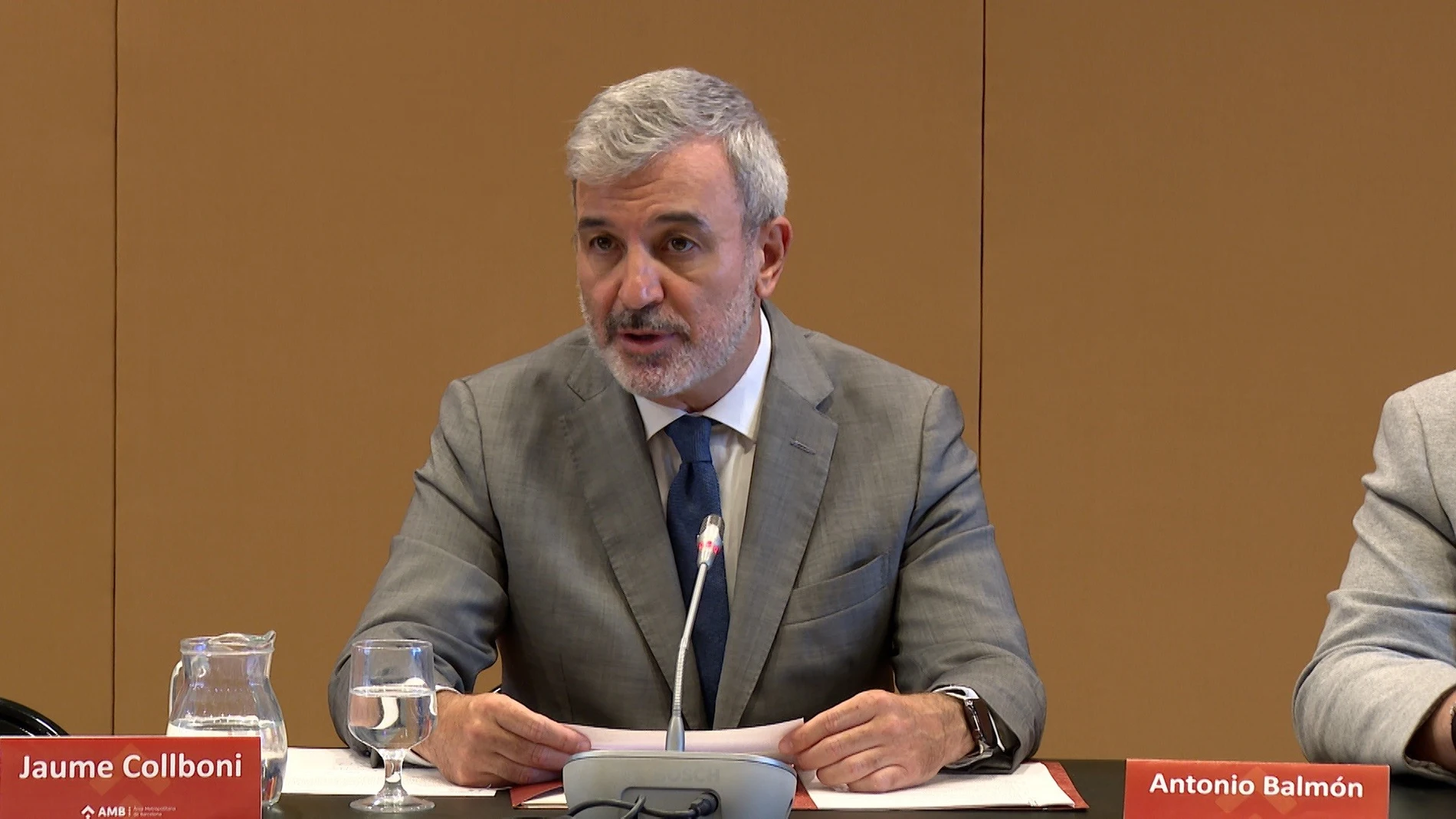 Jaume Collboni en rueda de prensa este martes. EUROPA PRESS 25/06/2024