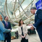 Isabel Díaz Ayuso se reúne con los directivos del Deutsche Bank