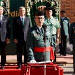El director general de la Guardia Civil, Leonardo Marcos, preside la toma de posesión del nuevo jefe de la Guardia Civil en Castilla y León, José Antonio Fernández de Luz