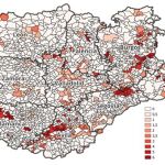 Mapa del estudio elaborado por los investigadores de la UCAV