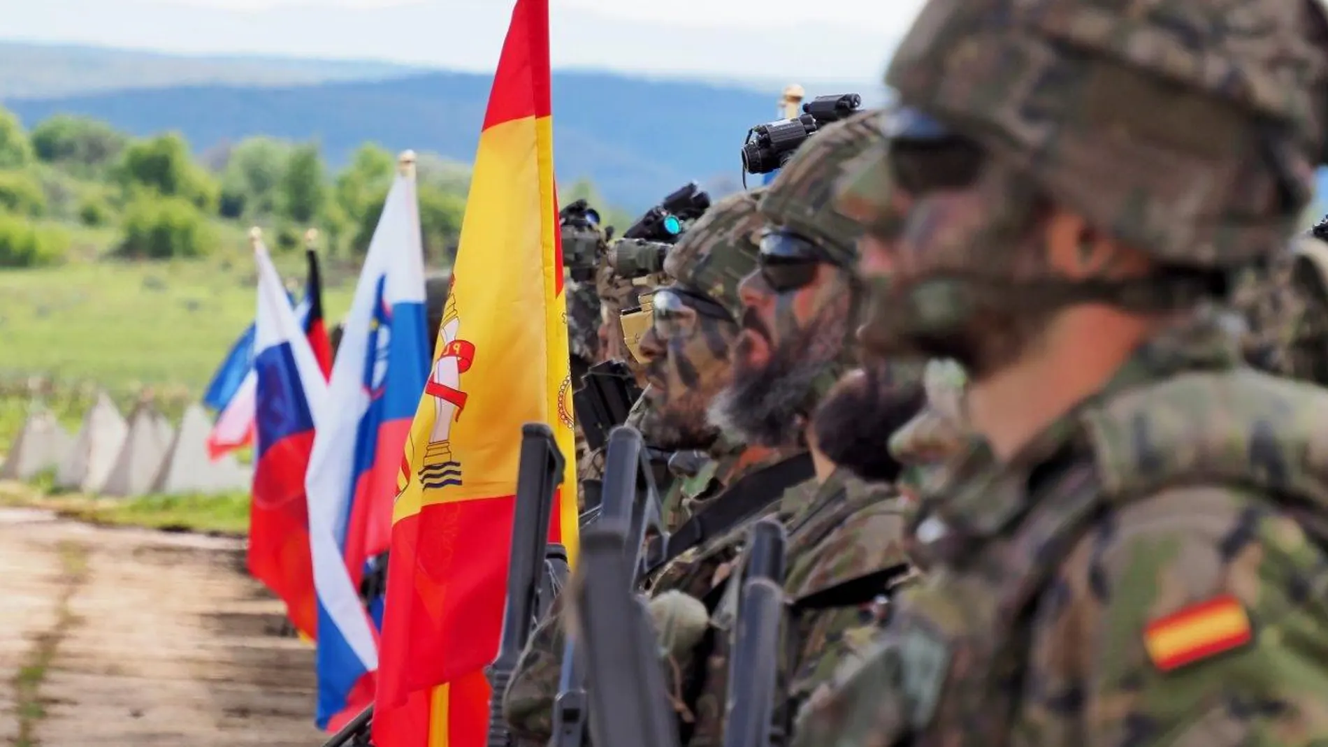 Los militares españoles comenzaron a preparar la misión en enero