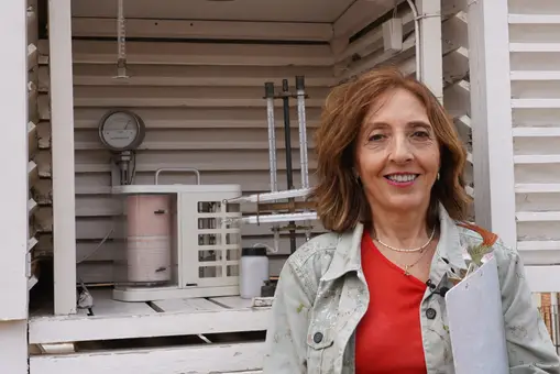 Las rubias nórdicas marcan la humedad: Así toma los datos el Observatorio Centenario de Daroca Las rubias nórdicas marcan la humedad: Así toma los datos el Observatorio Centenario de Daroca