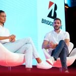 Act of Bridgestone and COE with Saul Craviotto and Ana Peleteiro