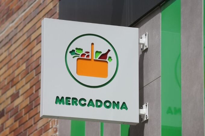 Fachada de una tienda de Mercadona