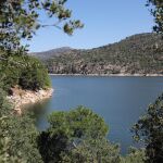 Imagen del pantano de San Juan (Madrid)