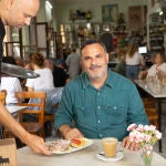 Ángel León en el bar ‘Vicente Los Pepes’
