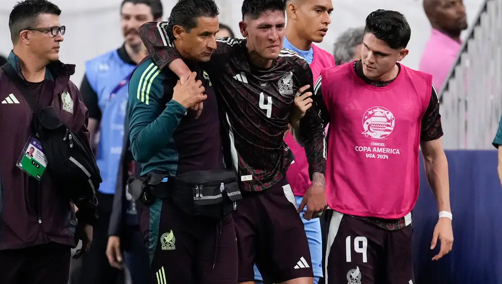 Lesión de Edson Álvarez, México