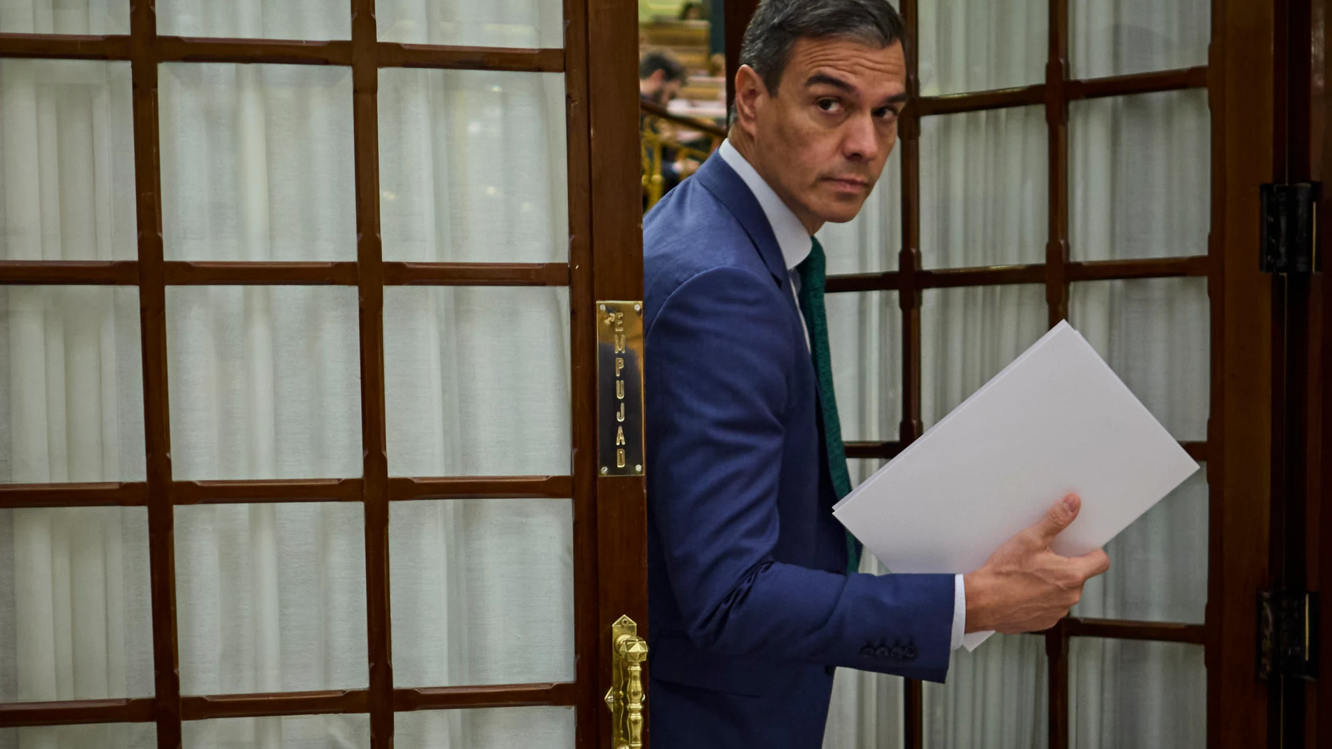Sesión de control al Gobierno en el Congreso de los Diputados. Asisten al pleno el presidente del gobierno, Pedro Sanchez, el líder del PP, Alberto Nuñez Feijoó, María Jesús Montero, Yolanda Diaz. © Alberto R. Roldán / Diario La Razón. 26 06 2024