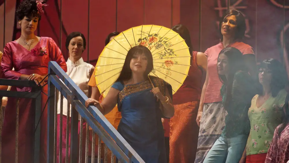 Una escena de "Madama Butterfly"