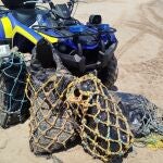 Un vecino encuentra 120 kilos de cocaína en plena playa de El Saler