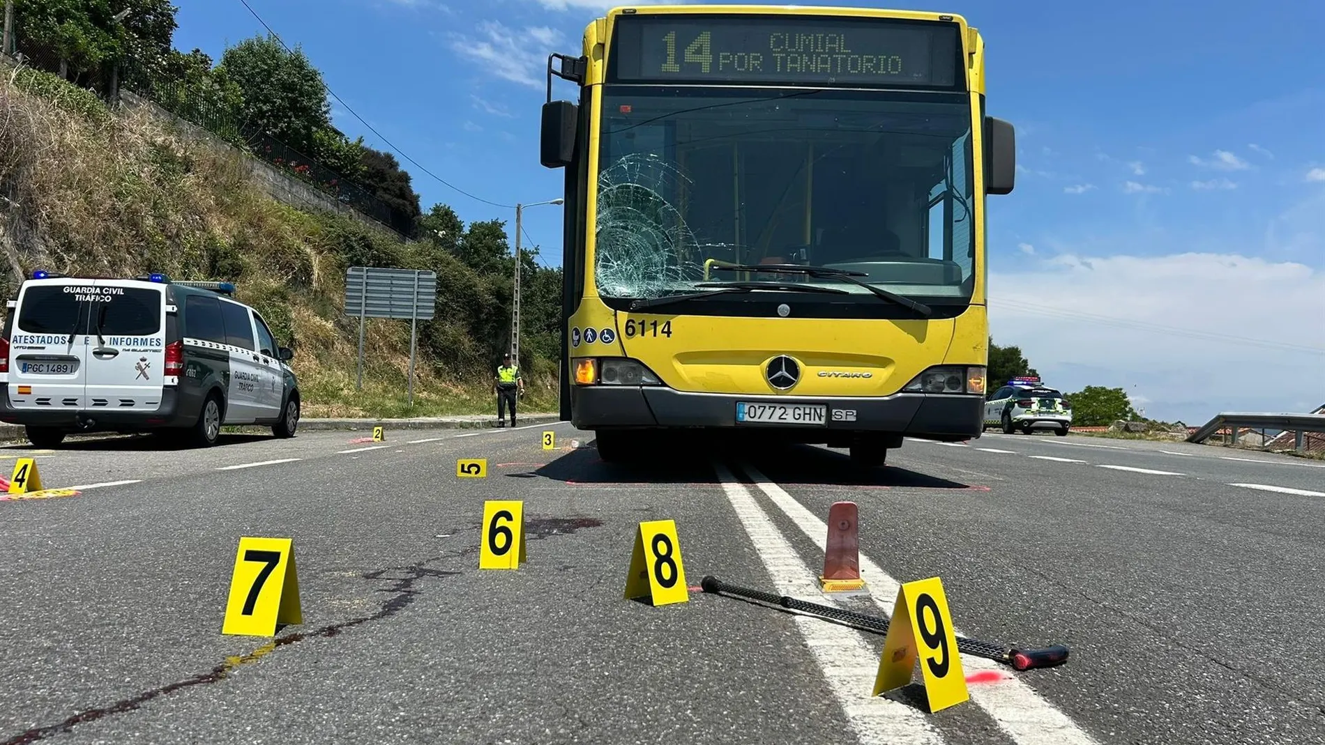 El equipo médico nada pudo hacer por salvar la vida de la septuagenaria.